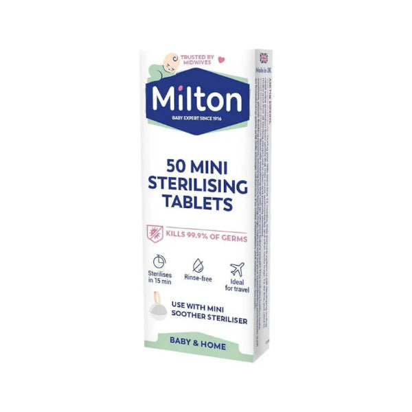 Milton mini Sterilising Tablets 50 Pack