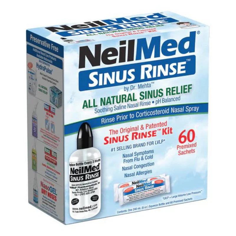 Neilmed Sinus Rinse Kit For Sinus  Allergy Relief