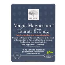 New Nordic Magic Magnesium Taurate 60 Tablets