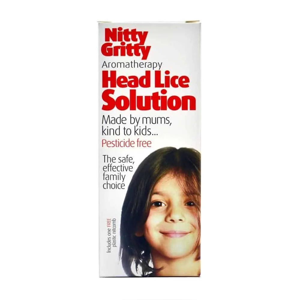 Nitty Gritty Head Lice Solution 150ml Crowley’s Pharmacy