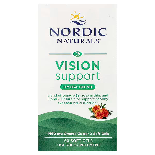Nordic Naturals Omega Vision Support 60 Caps