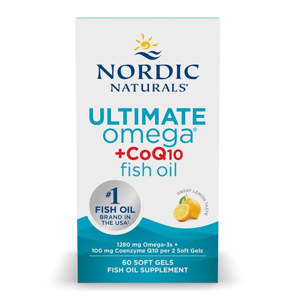 Nordic Naturals Ultimate Omega + CoQ10 60s