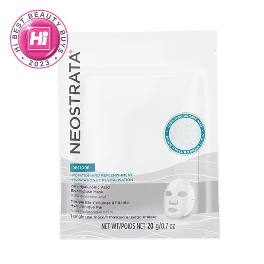 Neostrata Restore Pure Hyaluronic Acid Biocellulose Mask Single Use