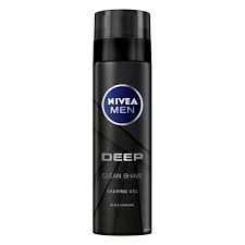 Nivea Men Deep Clean Black Charcoal Shave Gel 200ML