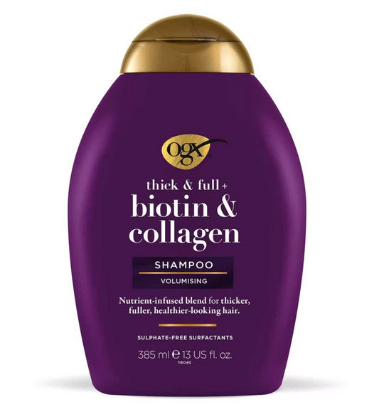 Ogx Thick & Full+ Biotin and Collagen Volumising Shampoo 385ml