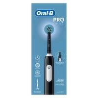 Oral B Pro 1 Cross Action Black Toothbrush