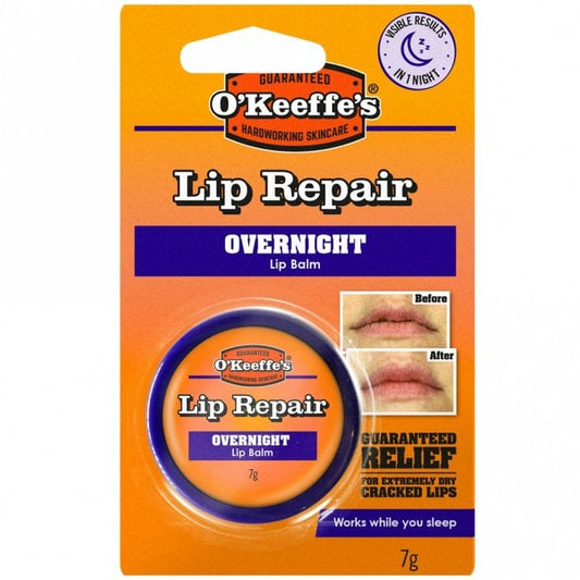 O'Keeffe's Lip Repair Overnight Lip Balm 7G