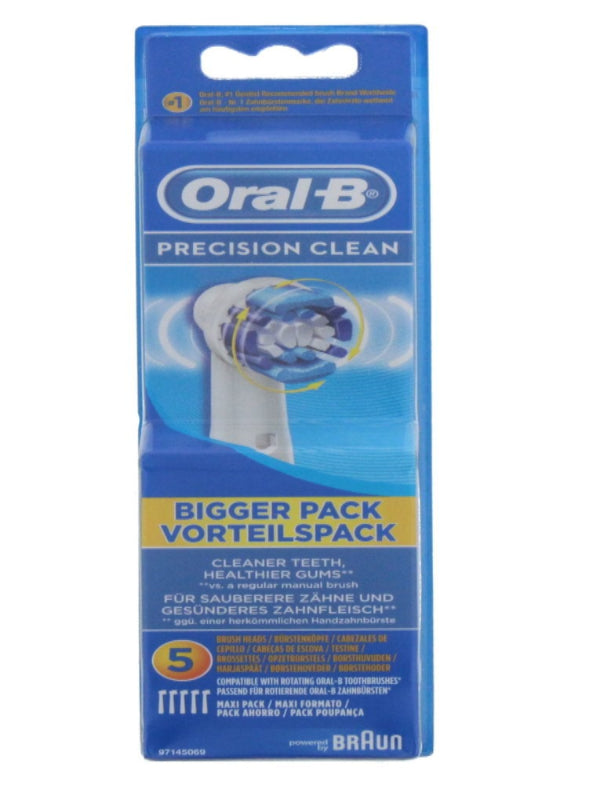 Oral B Precision Clean Brush Heads (5Pack)