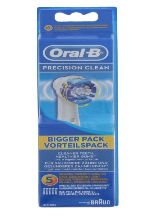 Oral B Precision Clean Brush Heads (5Pack)