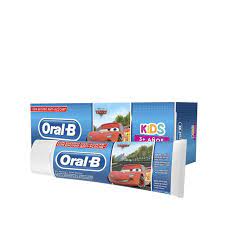 Oral B Kids Toothpaste Frozen or Cars 75Ml 3years up
