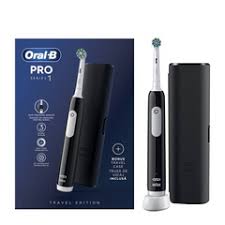 Oral B Pro Series 1 Black Electric Toothbrush + Travel Case