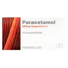 Paracetamol 250mg Suppositories x10