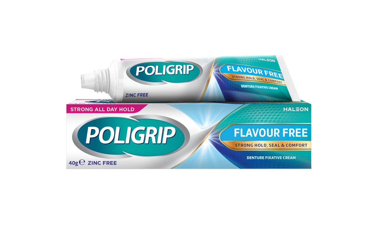 Poligrip Flavour Free 40Gm