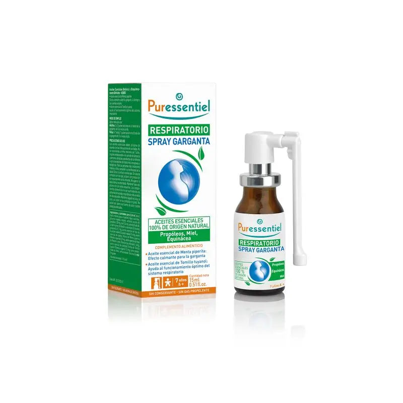 Puressentiel Respiratory Throat Spray 15ml