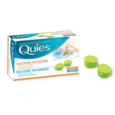 Quies Earplugs Silicone Swimming 3 Pairs