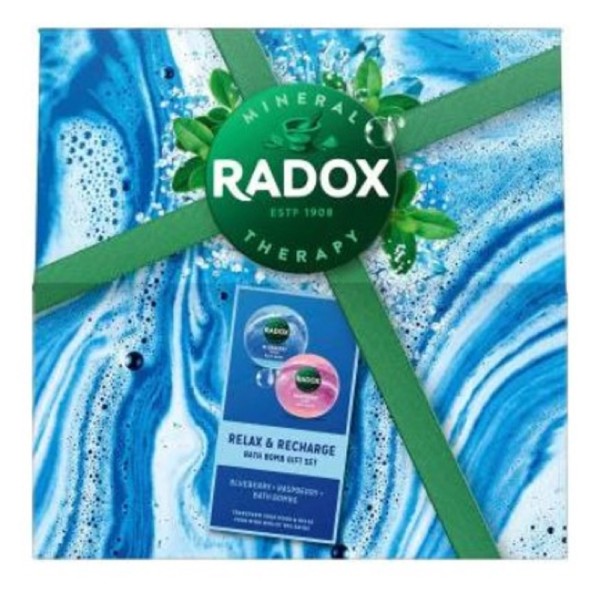 Radox Relax &amp; Recharge Bath Bomb Duo Giftset