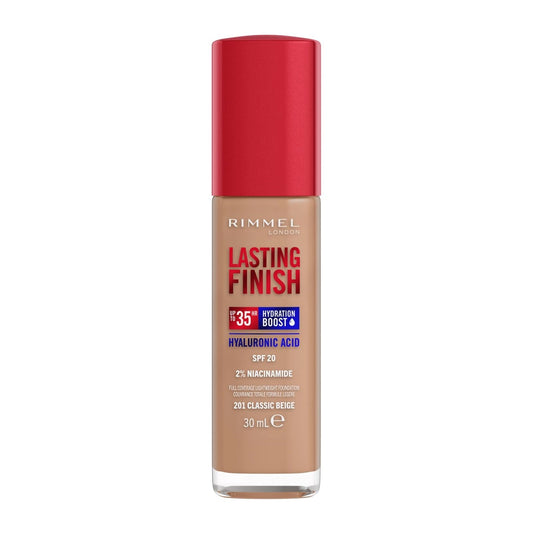 Rimmel Lasting Finish Hyaluronic Acid 201 Classic Beige