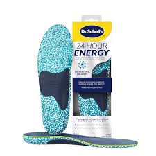 Scholl 24 Hour Energy Insoles Small Shoe Size 3-7 Uk