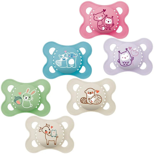 MAM Pure Original Soother 2-6M 2Pack
