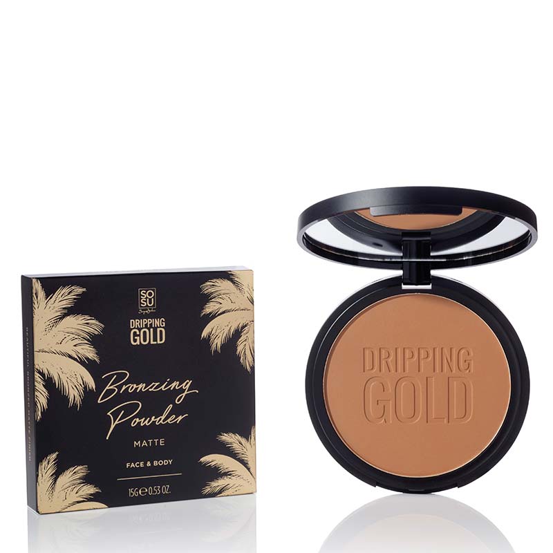 SOSU Dripping Gold Bronzing Powder Matte Face & Body