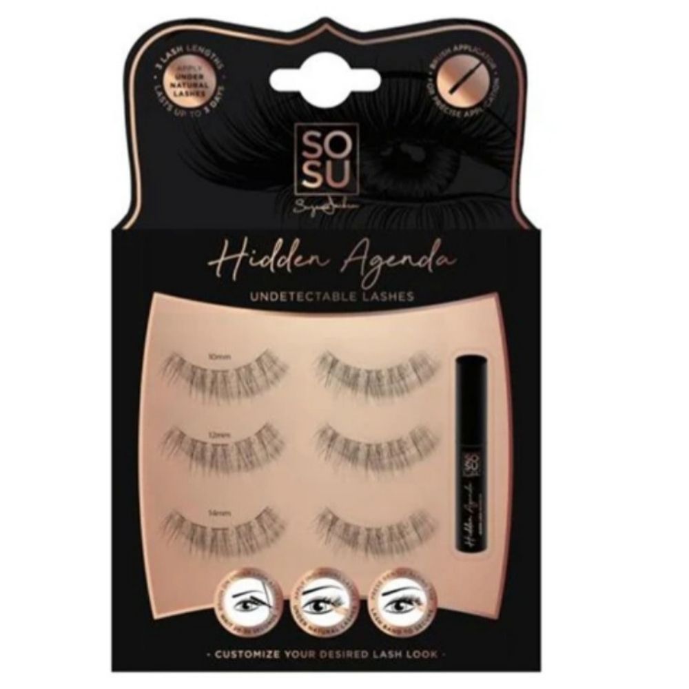 SOSU Hidden Agenda Undetectable Lashes Brown