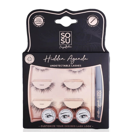Sosu Hidden Agenda Undetectable Lashes 3 Pack