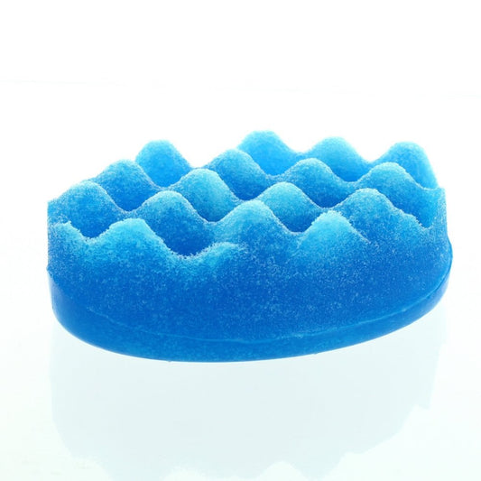 THE SOAP STORY SUPER MAN BLUE EDIT SOAP SPONGE
