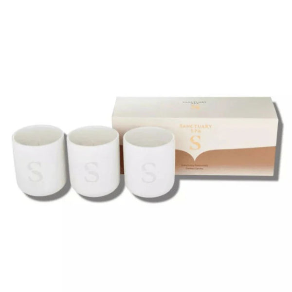Sanctuary Spa Trio Candle Giftset