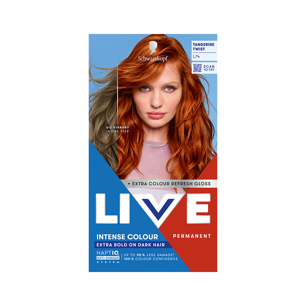 Schwarzkopf Live Intense Colour And Lift L74 Tangerine Twist Permanent