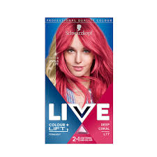 Schwarzkopf Live Intense Colour + Lift Deep Coral L77
