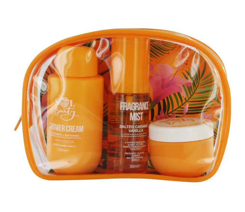 Sol Beauty Orange Bag Caramel Vanilla