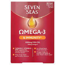 Seven Seas Omega 3 And Immunity Duo Pack
