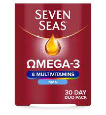Seven Seas Omega 3 &amp; Multivitamins Man 30 Day Duo Pack