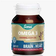 Sona Omega 3 Fish Oil 1000Mg 30S