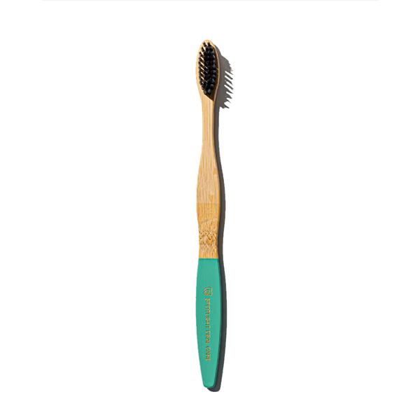 Spotlight Oral Care Bamboo Toothbrush Green 1 Pack