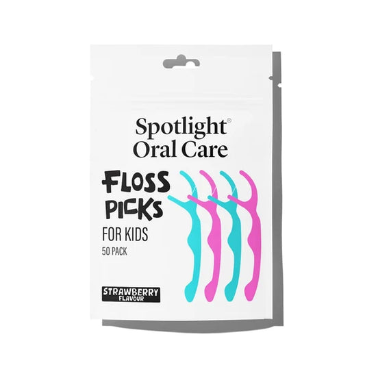 Spotlight Dental Floss Picks For Kids 50 Pack