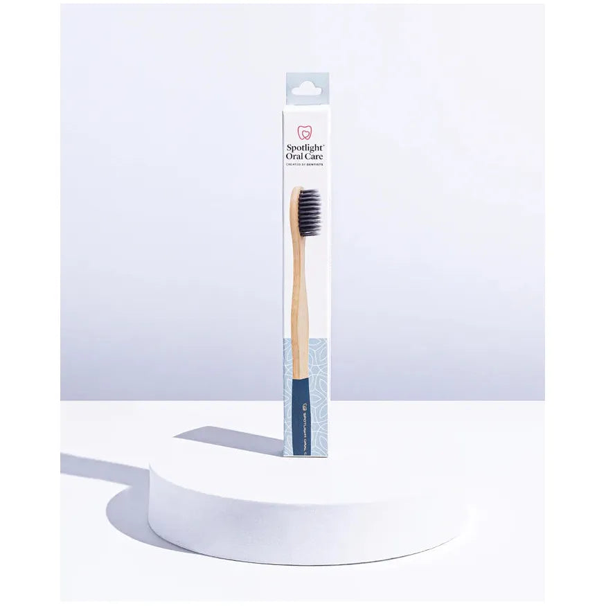 Spotlight Oral Care Bamboo Toothbrush Teal 1 Pack