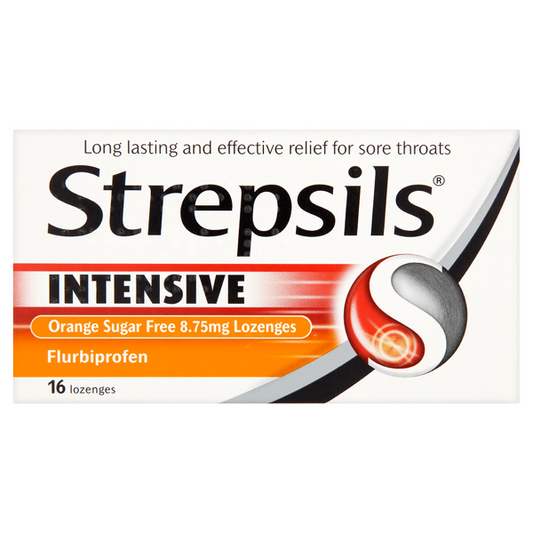 Strepsils Intensive Orange SF 16 Lozenges Ph Only