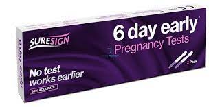 Suresign 6 Day Early Pregnancy Tests Twin Pack