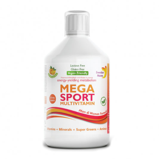 Swedish Nutra Mega Sport Multivitamin 500ml