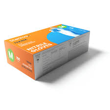 Teknik Blue Powder- Free Nitrile Disposable Gloves 100s