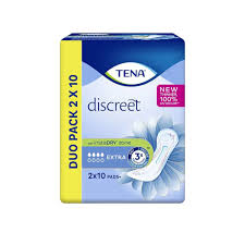 Tena Discreet Extra Duo Pack 20's
