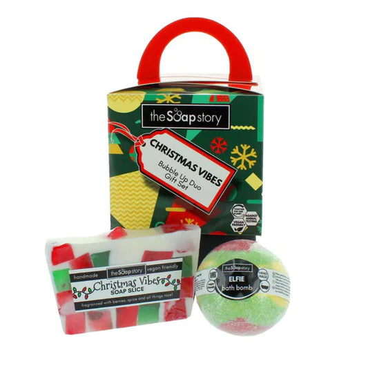 The Soap Story Christmas Vibes Bubbles Up Gift Set