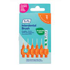 TePe Interdental Brush Size 1 Orange Boxed 6PK