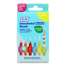 TePe Interdental Brushes Mixed Size 0-5 6PK