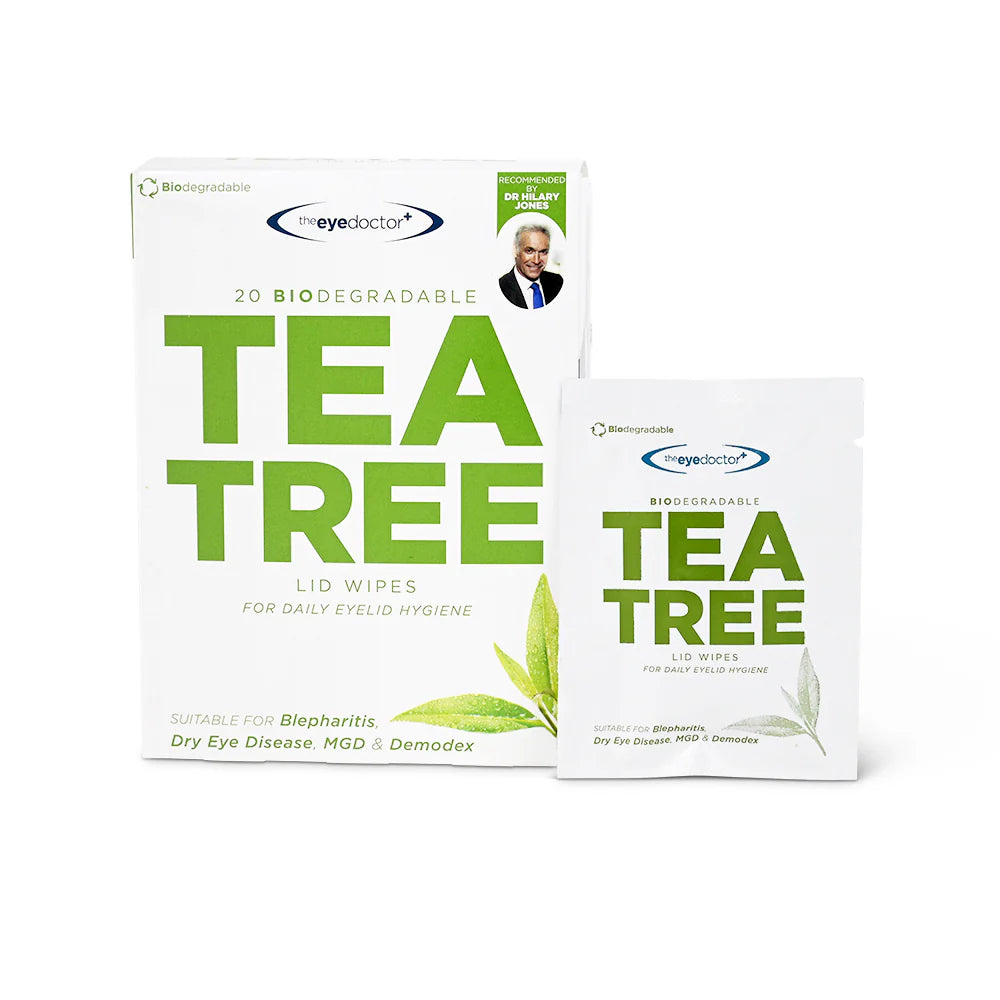 The Eye Doctor Tea Tree Lid Wipes 20s