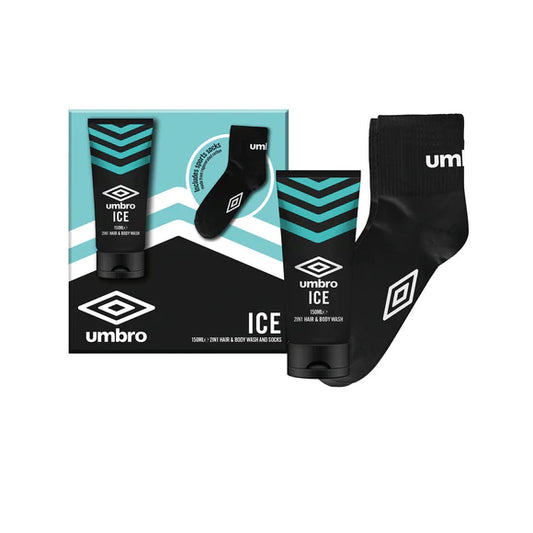 Umbro Ice Hair & Bodywash and Sock Set