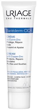 Uriage Bariederm Repairing Cica Cream with Copper and Zinc 100ml