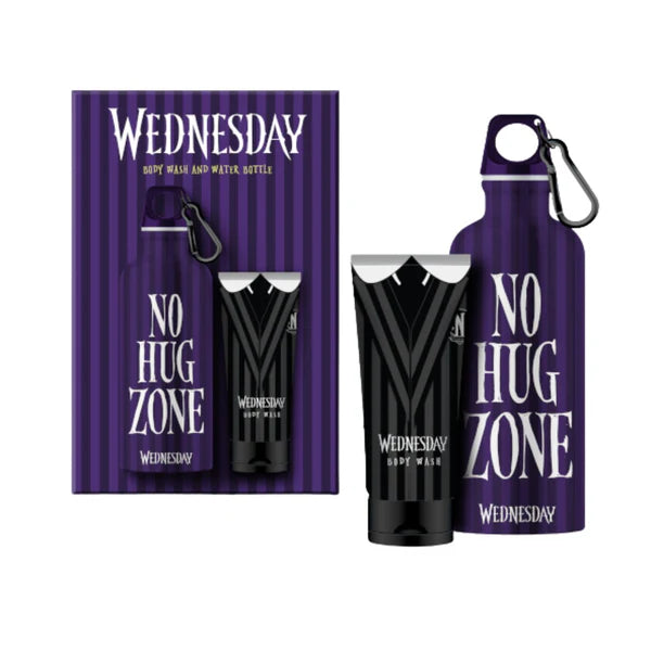 Wednesday Nevermore Bodywash & Water Bottle Set