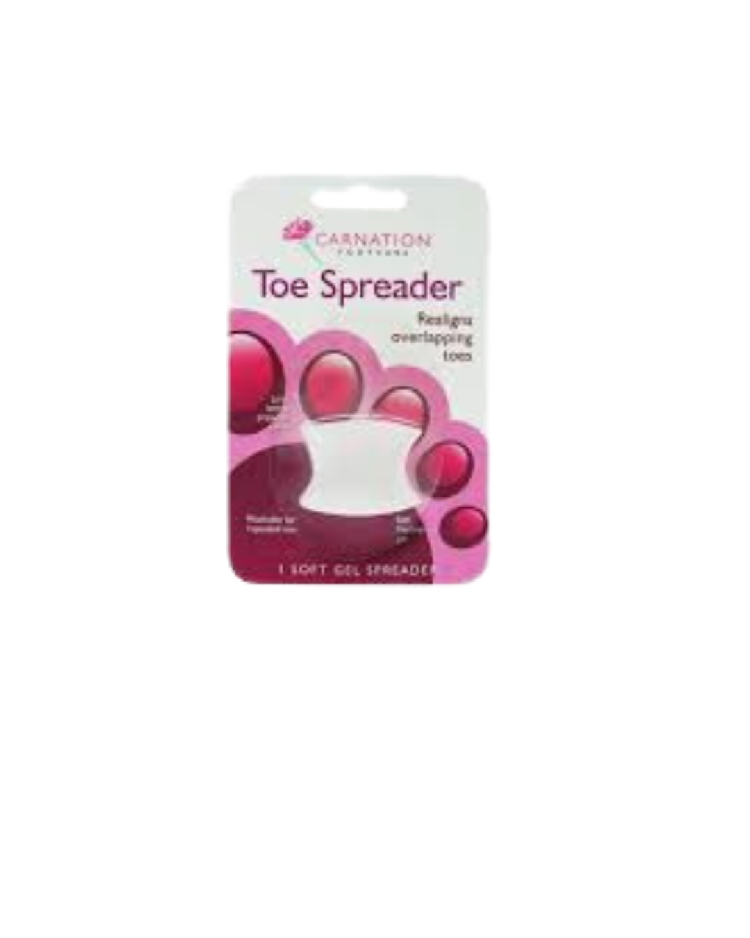 Carnation Gel Toe Spreaders 1s